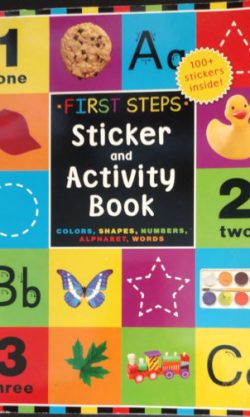 First Steps Sticker & Activity Book