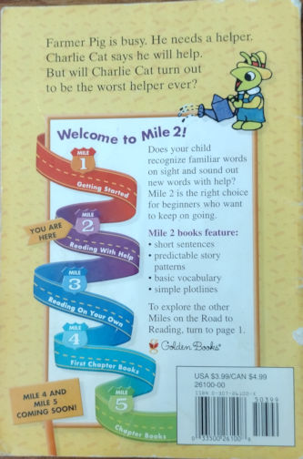 Richard Scarry The Worst Helper Ever! - Mile 2 Reading with Help - Image 2
